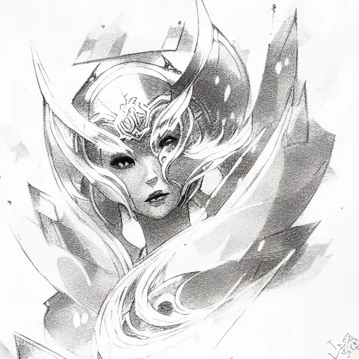 League of Legends tattoo design idea