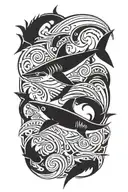 shark tattoo design idea