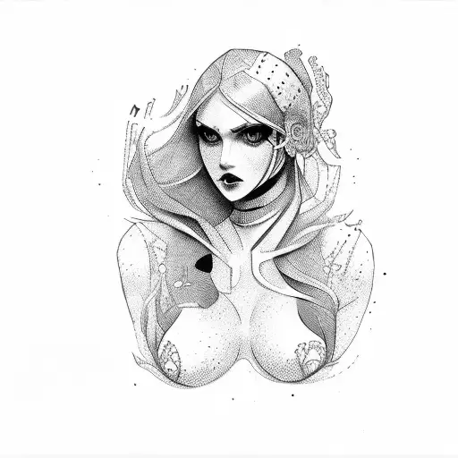 Slave slut tattoo design idea