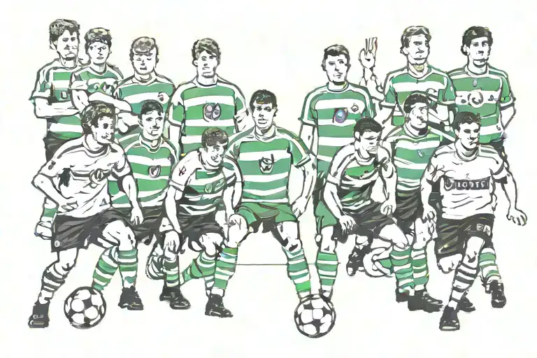 borussia mönchengladbach old tattoo design idea