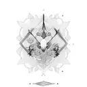 boho tattoo design idea