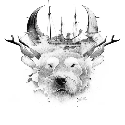 greenland tattoo design idea