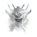 Four Guardian of china tattoo design idea