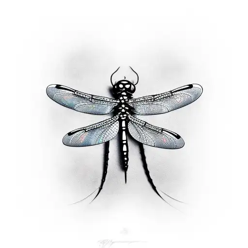 dragonflies  tattoo design idea