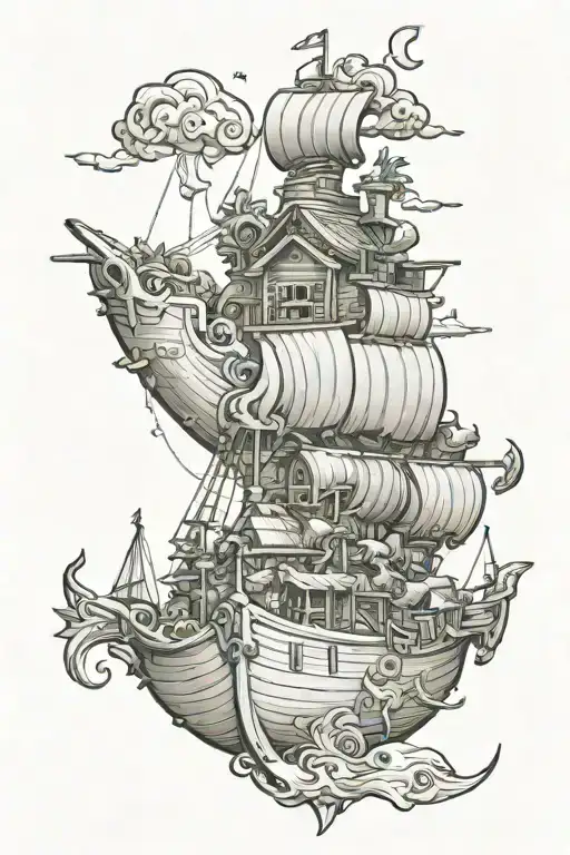 Noah's Ark Survival Evolved tattoo design idea