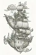 Noah's Ark Survival Evolved tattoo design idea