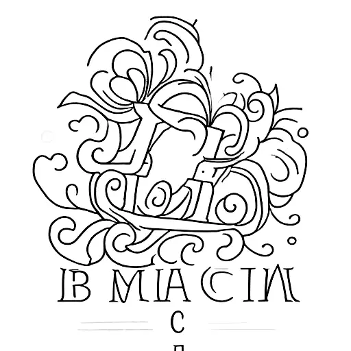 Design a tatoo for my mum that passed away. Her name is Charmaine. Initials are T.C. She was a devoted Christian tattoo design idea