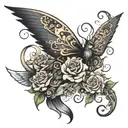 blessing in disguise tattoo design idea