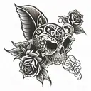 blessing in disguise tattoo design idea
