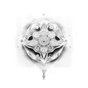 Pendulum tattoo design idea