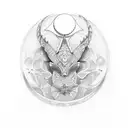 Pendulum tattoo design idea