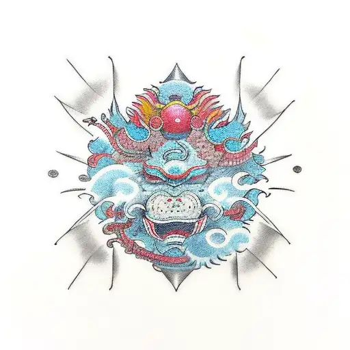 sol tattoo design idea