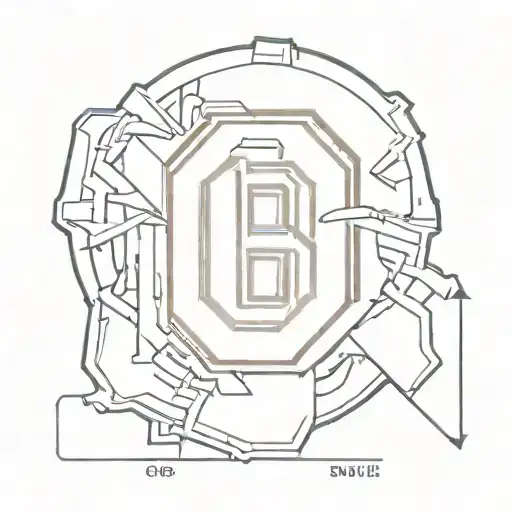 Ohio State buckeyes tattoo design idea