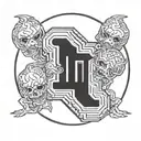 Ohio State buckeyes tattoo design idea