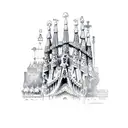 Barcelona with my friends tattoo design idea