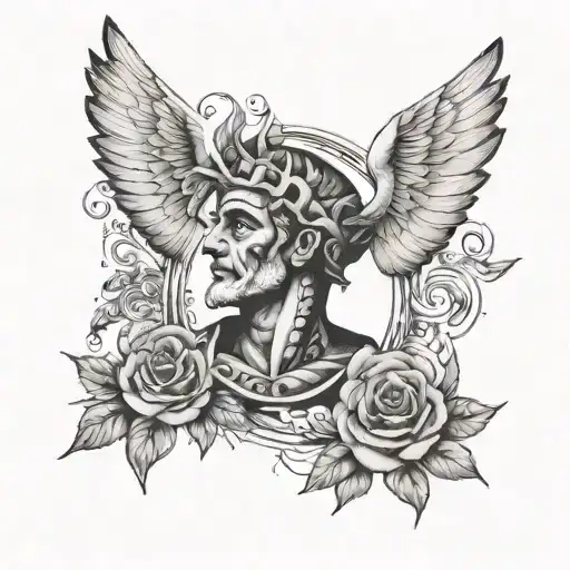 All glory to God 🧎🏽. tattoo design idea