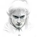 Legolas LOTR  tattoo design idea