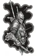 dark souls 3 tattoo design idea