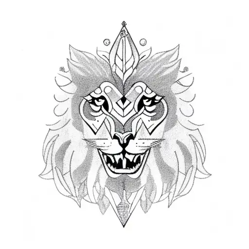 arm sleeve with a Lion, owl, two roses, two doves and two clocks tattoo design idea