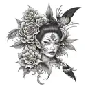 megumi fushiguro 4k tattoo design tattoo design idea