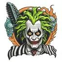 beetlejuice tattoo design idea