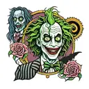 beetlejuice tattoo design idea