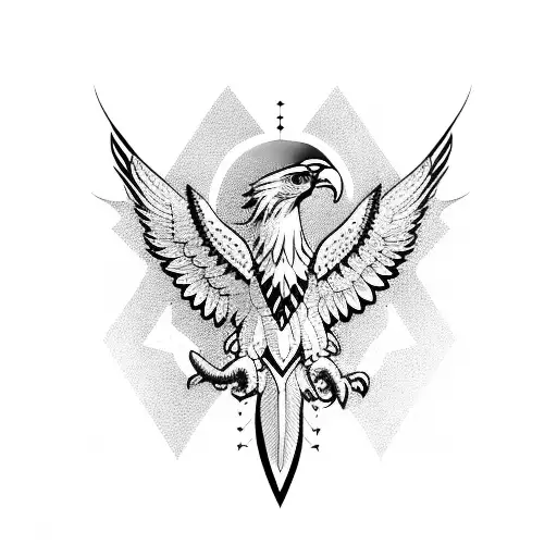 Albanian Eagle Tattoo Idea | Dragon tattoo art, Albanian eagle, Eagle tattoo