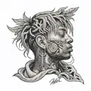 999 juice wrld tattoo design idea