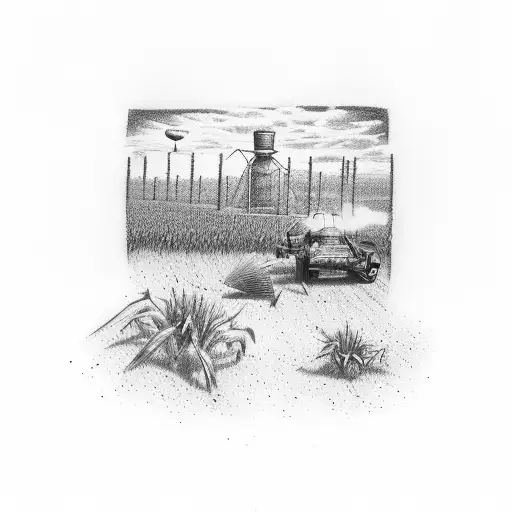 Iowa corn fields and Iowa memorabilia and Dan gable  tattoo design idea