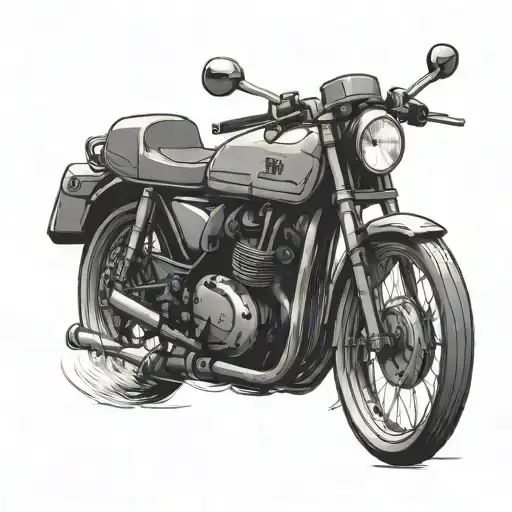 Create a black-grey tattoo of  swim bike and run tattoo design idea