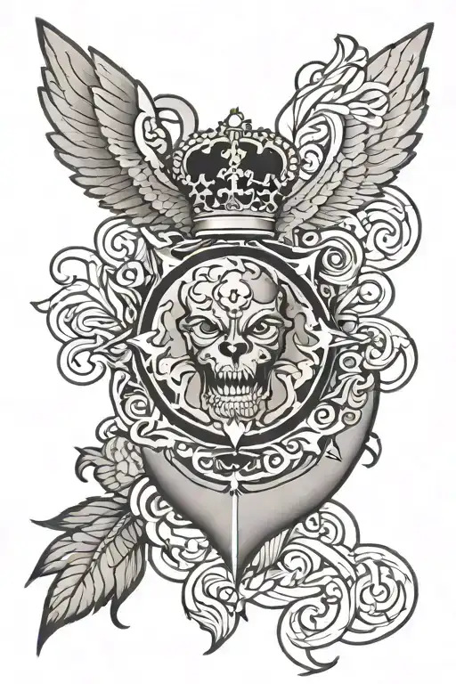 royal navy tattoo design idea