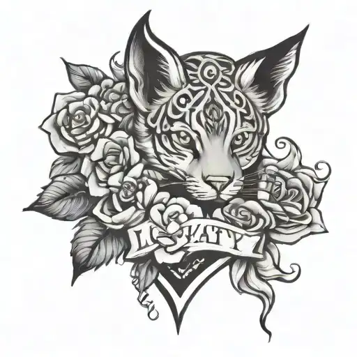 loyalty over love tattoo design idea