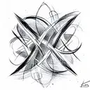 Infinity Symbol tattoo design idea