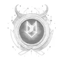 onlyfans logo with the username greygaby tattoo design idea