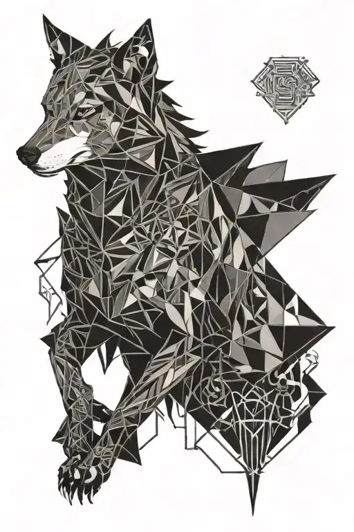 twilight princess wolf tattoo design idea