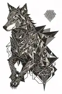 twilight princess wolf tattoo design idea