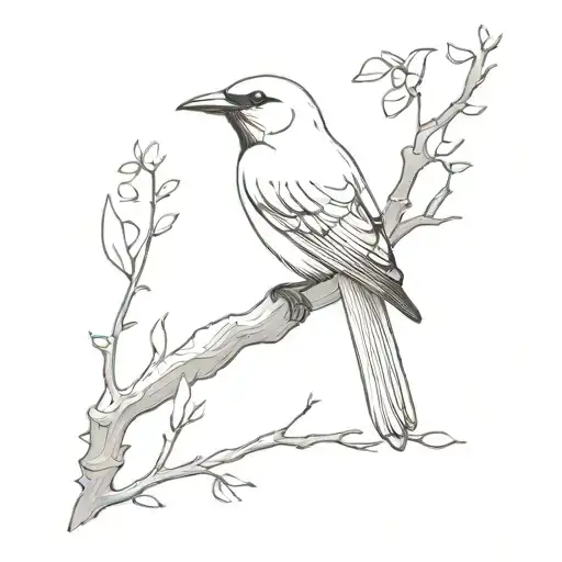 songbird fleetwood mac grief grandparents tattoo design idea