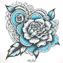 Aura tattoo design idea