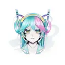Hatsune Miku tattoo design idea