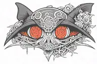 itachi eyes bleeding tattoo design idea