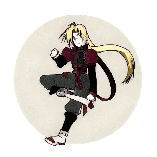 fullmetal alchemist cross and snake sleeve tattoo design idea