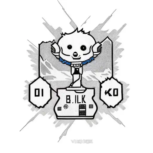 blink 182 tattoo design idea