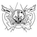 blink 182 enema of the state tattoo design idea