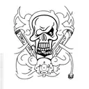 blink 182 enema of the state tattoo design idea