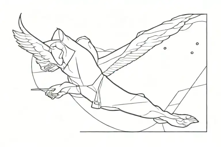 NOAH tattoo design idea