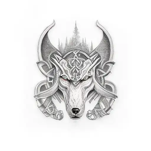 Ragnar tattoo design idea