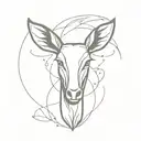 impala tattoo design idea