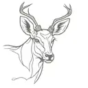 impala tattoo design idea
