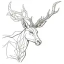 impala tattoo design idea