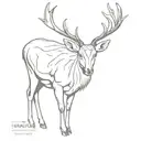 impala tattoo design idea